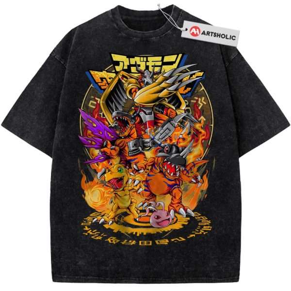 Agumon Shirt, Greymon Shirt, Digimon Shirt, Anime Shirt, Vintage Tee