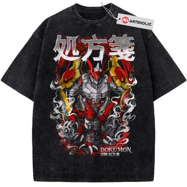 Dokumon Shirt, Digimon Shirt, Anime Shirt, Vintage T-Shirt