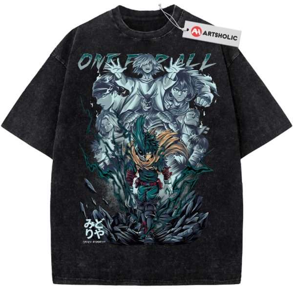 Deku Shirt, Izuku Midoriya Shirt, MHA Shirt, Anime Shirt, Vintage Tee