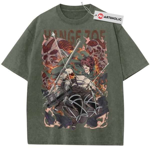 Hange Zoe Shirt, Attack on Titan Shirt, AOT Shirt, Anime Shirt, Vintage T-Shirt