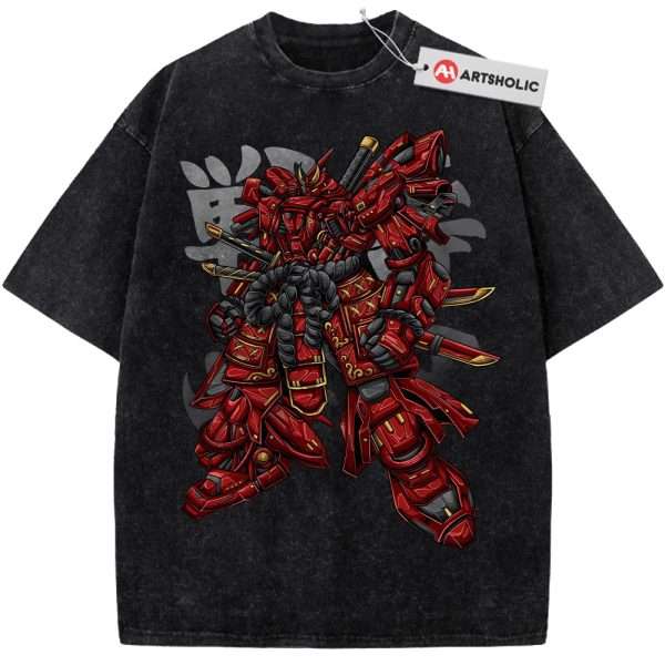 MSN-04 Sazabi Shirt, Gundam Shirt, Anime Shirt, Vintage T-Shirt