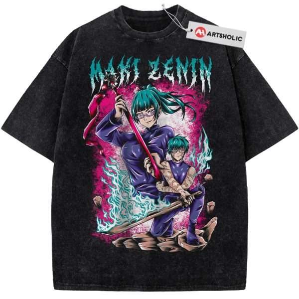 Maki Zenin Shirt, Jujutsu Kaisen Shirt, Anime Shirt, Vintage T-Shirt