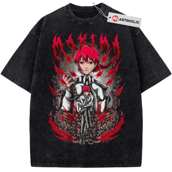Makima Shirt, Chainsaw Man Shirt, Anime Shirt, Vintage T-Shirt