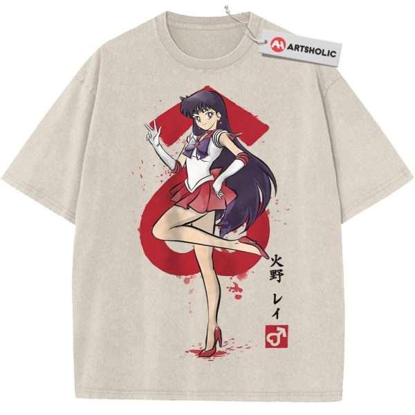 Sailor Mars Shirt, Sailor Moon Shirt, Anime Shirt, Vintage Tee