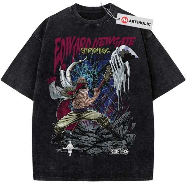 Whitebeard Shirt, One Piece Shirt, Anime Shirt, Vintage Tee