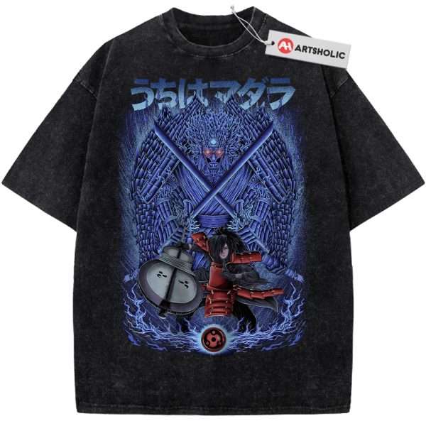 Madara Uchiha Shirt, Naruto Shirt, Anime Shirt, Vintage Tee