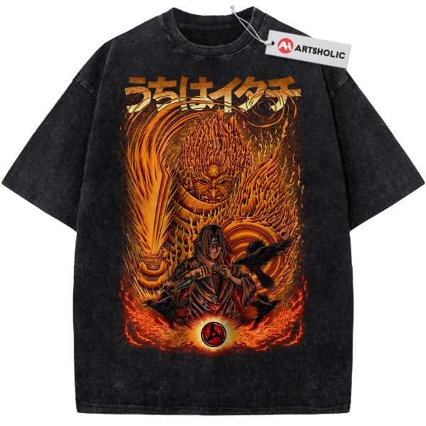 Itachi Uchiha Shirt, Naruto Shirt, Anime Shirt, Vintage Tee