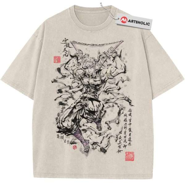 Tengen Uzui Shirt, Demon Slayer Shirt, Anime Shirt, Vintage T-Shirt