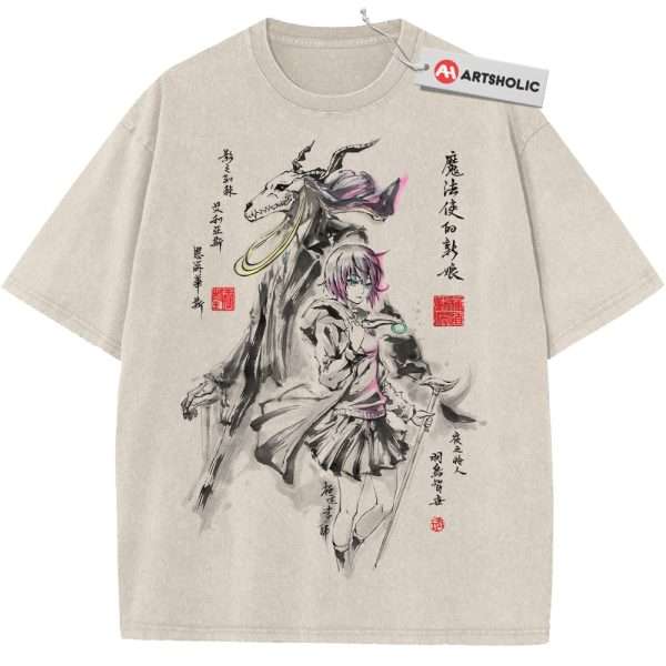 Elias Ainsworth Shirt, Hatori Chise Shirt, The Ancient Magus' Bride Shirt, Anime Shirt, Vintage Tee