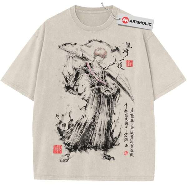 Ichigo Kurosaki Shirt, Bleach Shirt, Anime Shirt, Vintage T-Shirt