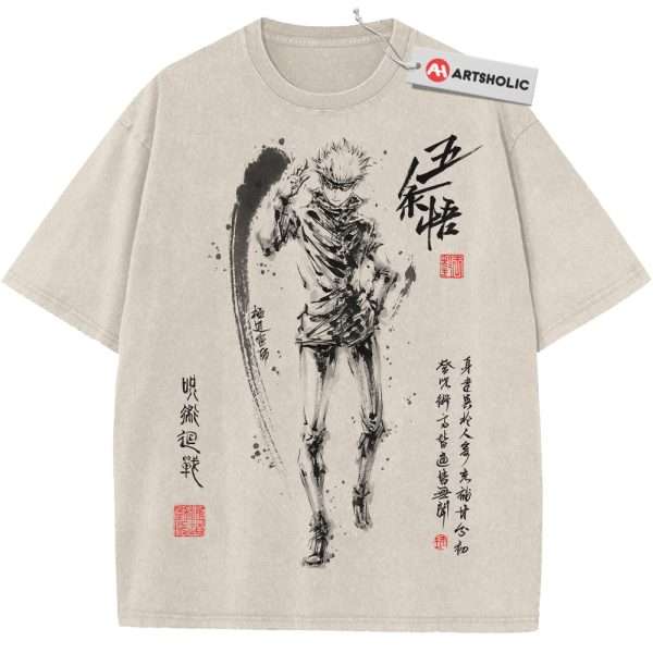 Satoru Gojo Shirt, Jujutsu Kaisen Shirt, Anime Shirt, Vintage Tee