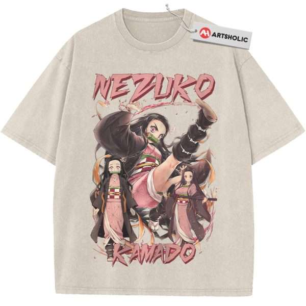 Nezuko Kamado Shirt, Demon Slayer Shirt, Anime Shirt, Vintage Tee
