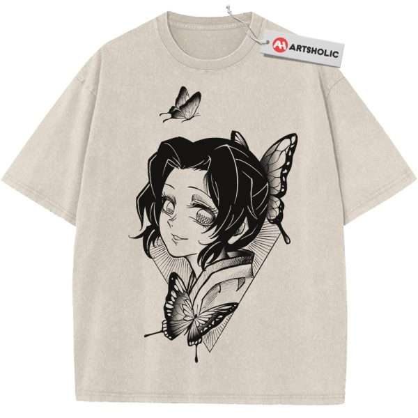 Shinobu Kocho Shirt, Demon Slayer Shirt, Anime Shirt, Vintage Tee