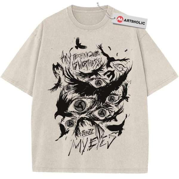 Sharingan Shirt, Naruto Shirt, Anime Shirt, Vintage T-Shirt