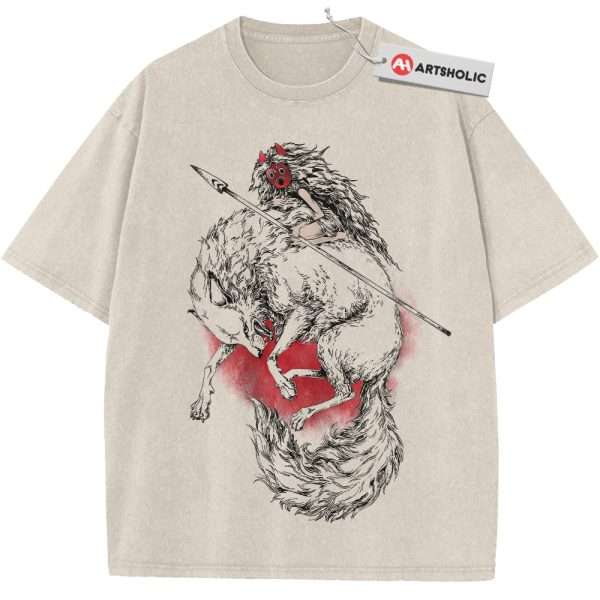 Princess Mononoke Shirt, Studio Ghibli Shirt, Anime Shirt, Vintage Tee