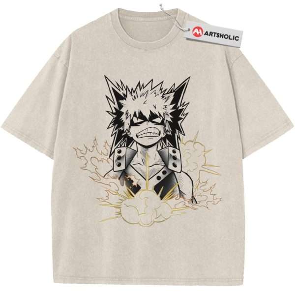 Katsuki Bakugo Shirt, MHA Shirt, Anime Shirt, Vintage Tee