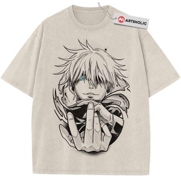 Satoru Gojo Shirt, Jujutsu Kaisen Shirt, Anime Shirt, Vintage Tee