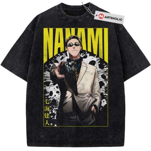 Kento Nanami Shirt, Jujutsu Kaisen Shirt, Anime Shirt, Vintage Tee