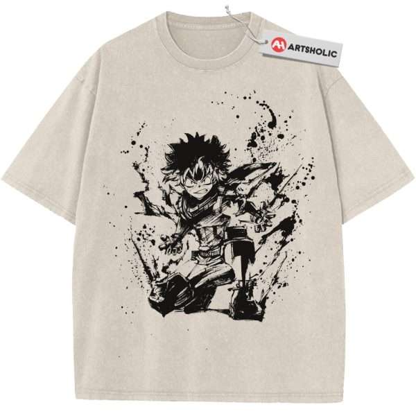Izuku Midoriya Shirt, MHA Shirt, Anime Shirt, Vintage T-Shirt