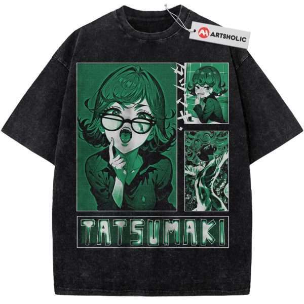 Tatsumaki Shirt, One Punch Man Shirt, Anime Shirt, Vintage Tee