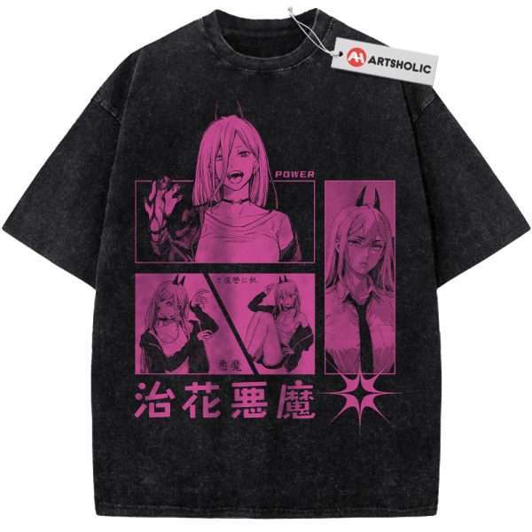 Power Shirt, Chainsaw Man Shirt, Anime Shirt, Vintage Tee