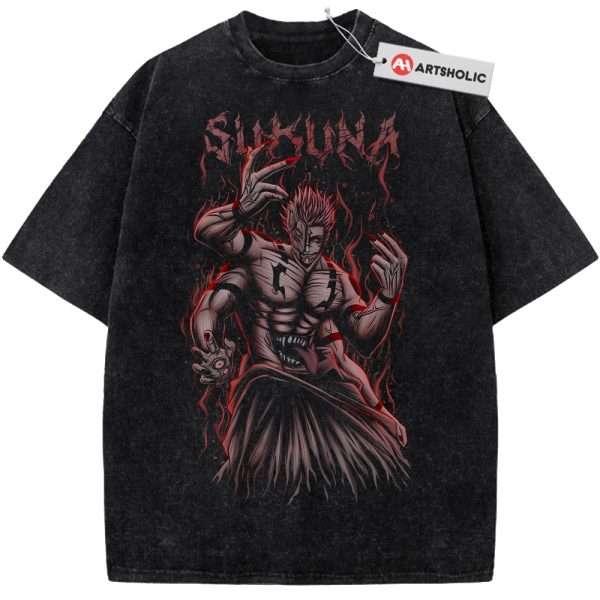 Sukuna Shirt, Jujutsu Kaisen Shirt, Anime Shirt, Vintage T-Shirt
