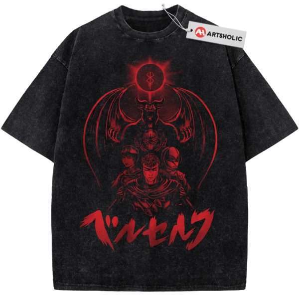 Berserk Shirt, Anime Shirt, Vintage Tee