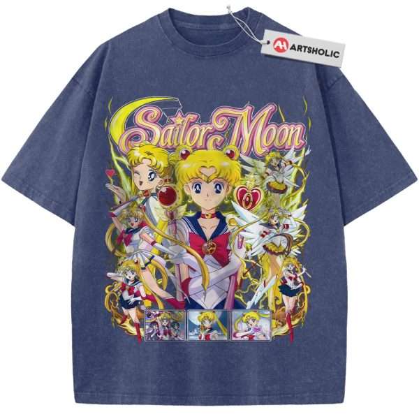 Usagi Tsukino Shirt, Sailor Moon Shirt, Anime Shirt, Vintage T-Shirt