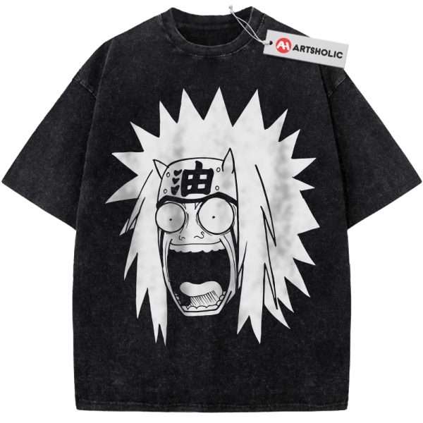 Jiraiya Shirt, Naruto Shirt, Anime Shirt, Vintage Tee
