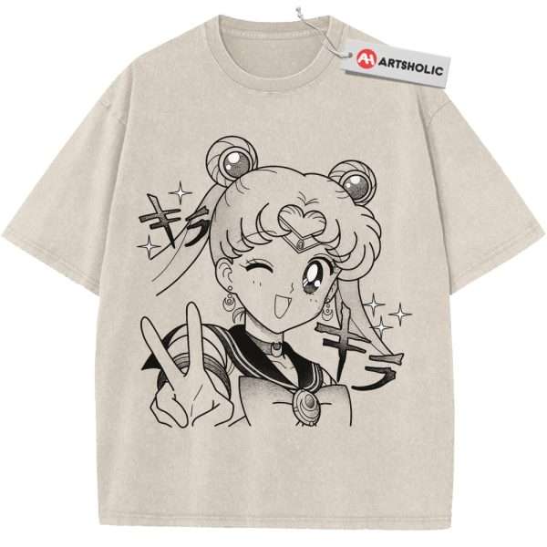 Usagi Tsukino Shirt, Sailor Moon Shirt, Anime Shirt, Vintage T-Shirt