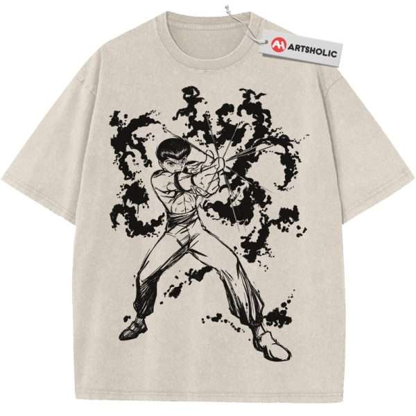 Yusuke Urameshi Shirt, YuYu Hakusho Shirt, Anime Shirt, Vintage Tee