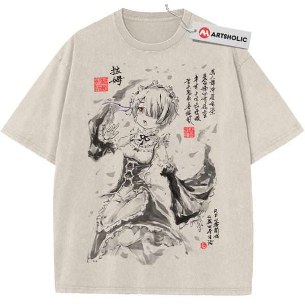 Ram Shirt, Re:Zero Shirt, Anime Shirt, Vintage T-Shirt