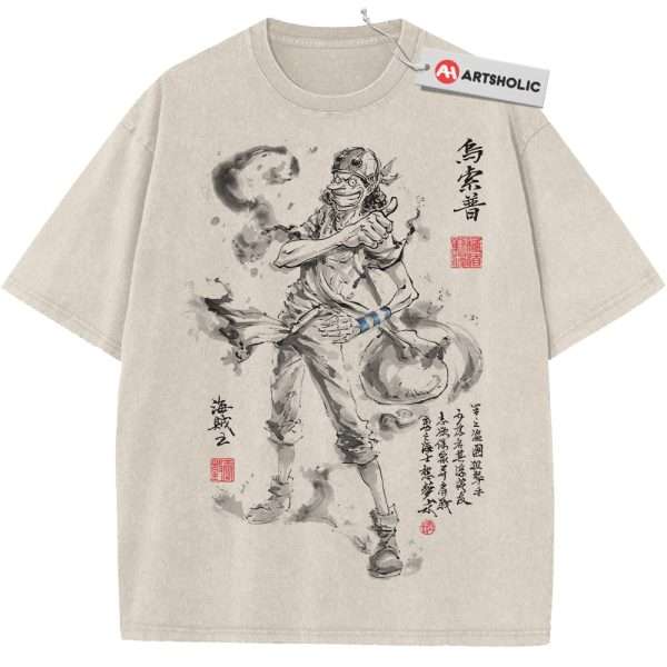 Usopp Shirt, One Piece Shirt, Anime Shirt, Vintage Tee