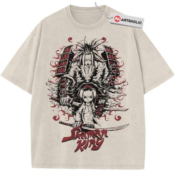 Yoh Asakura Shirt, Amidamaru Shirt, Shaman King Shirt, Anime Shirt, Vintage Tee