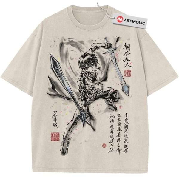 Kirito Shirt, Sword Art Online Shirt, SAO Shirt, Anime Shirt, Vintage Tee
