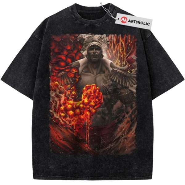 Akainu Shirt, Sakazuki Shirt, One Piece Shirt, Anime Shirt, Vintage Tee