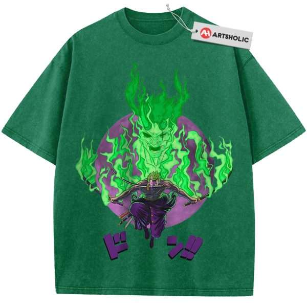 Roronoa Zoro Shirt, One Piece Shirt, Anime Shirt, Vintage Tee