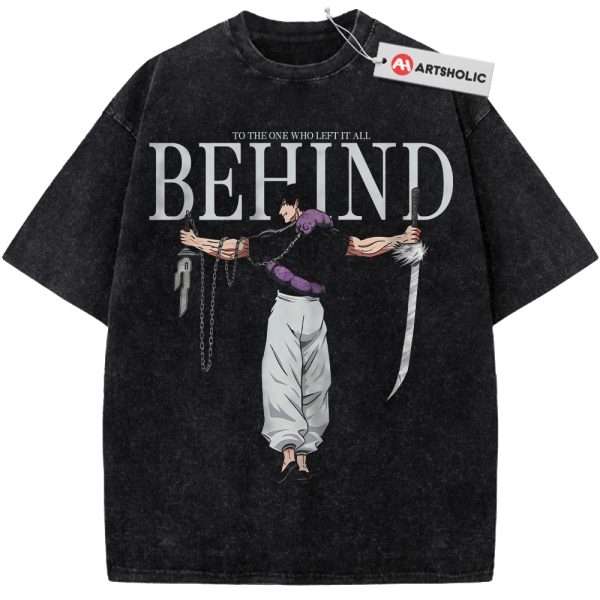 Toji Fushiguro Shirt, Jujutsu Kaisen Shirt, Anime Shirt, Vintage T-Shirt