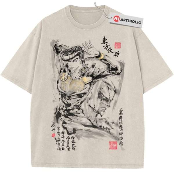 Josuke Higashikata Shirt, JoJo's Bizarre Adventure Shirt, Anime Shirt, Vintage T-Shirt