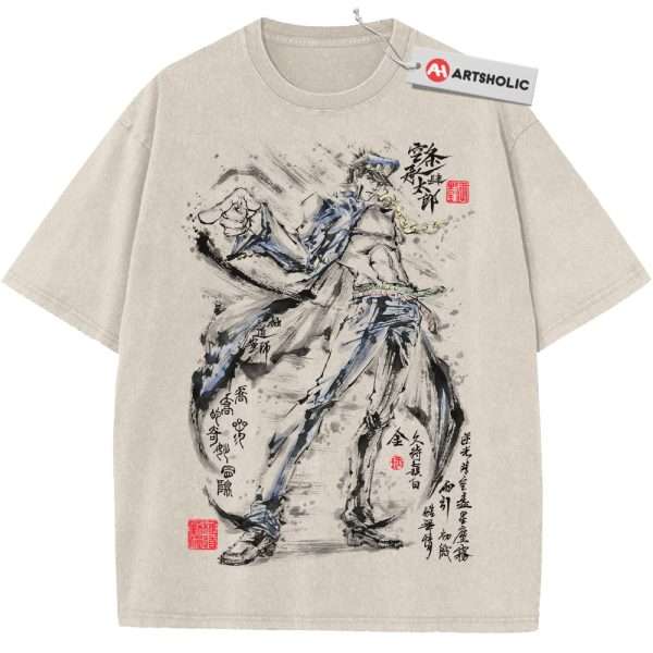 Jotaro Kujo Shirt, JoJo's Bizarre Adventure Shirt, Anime Shirt, Vintage T-Shirt