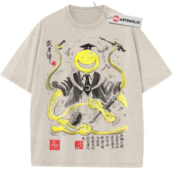 Korosensei Shirt, Assassination Classroom Shirt, Anime Shirt, Vintage Tee