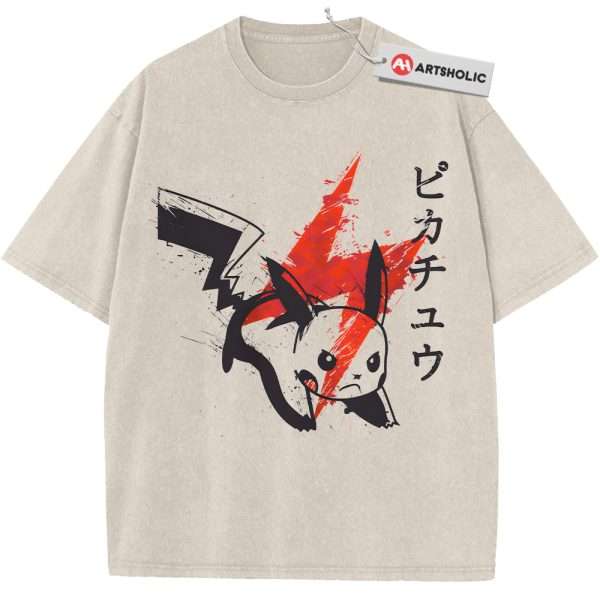 Pikachu Shirt, Pokemon shirt, Anime Shirt, Vintage Tee