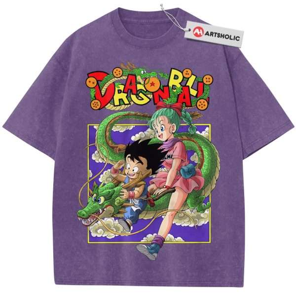 Son Goku Shirt, Bulma Shirt, Dragon Ball Shirt, DBZ Shirt, Anime Shirt, Vintage T-Shirt