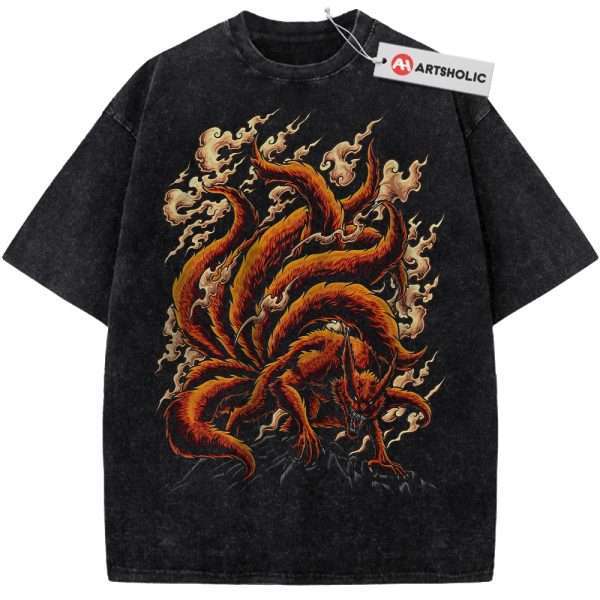 Kurama Shirt, Naruto Shirt, Anime Shirt, Vintage Tee