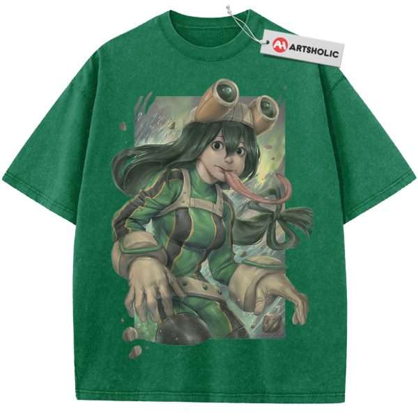 Tsuyu Asui Shirt, MHA Shirt, Anime Shirt, Vintage T-Shirt