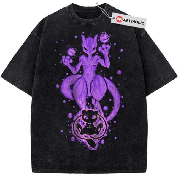 Mewtwo Shirt, Mew Shirt, Pokemon shirt, Anime Shirt, Vintage Tee
