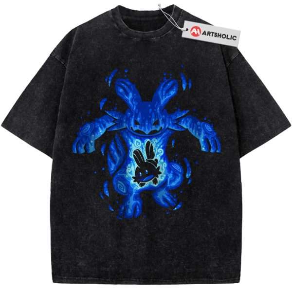 Mudkip Shirt, Marshtomp Shirt, Pokemon shirt, Anime Shirt, Vintage Tee