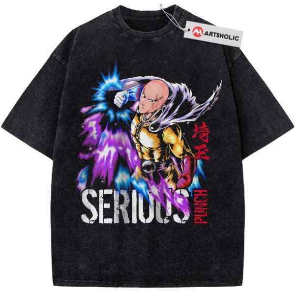 Saitama Shirt, One Punch Man Shirt, Anime Shirt, Vintage T-Shirt