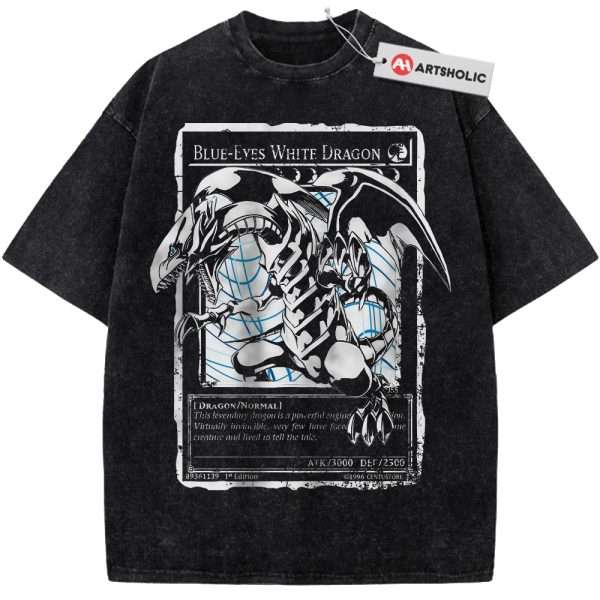 Blue Eyes White Dragon Shirt, Anime Shirt, Vintage Tee