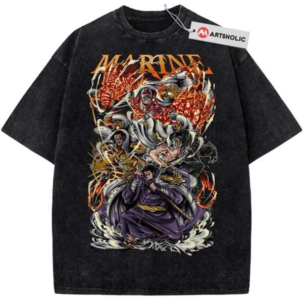 Admiral One Piece Shirt, Anime Shirt, Vintage Tee